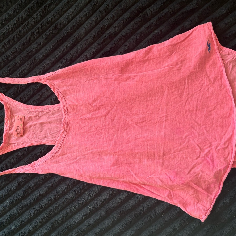 Hollister Bright Pink Women's Tank Top